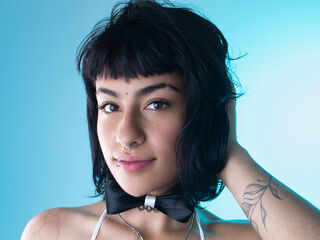 girl fingering shaved pussy BrianaBlake